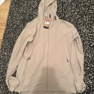 Nike Light Beige Hooded Jacket